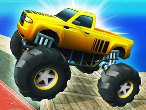 Monster Truck Port Stunt